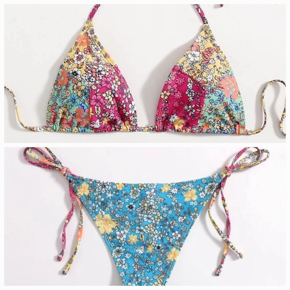 Classic Fun Floral Bikini 👙